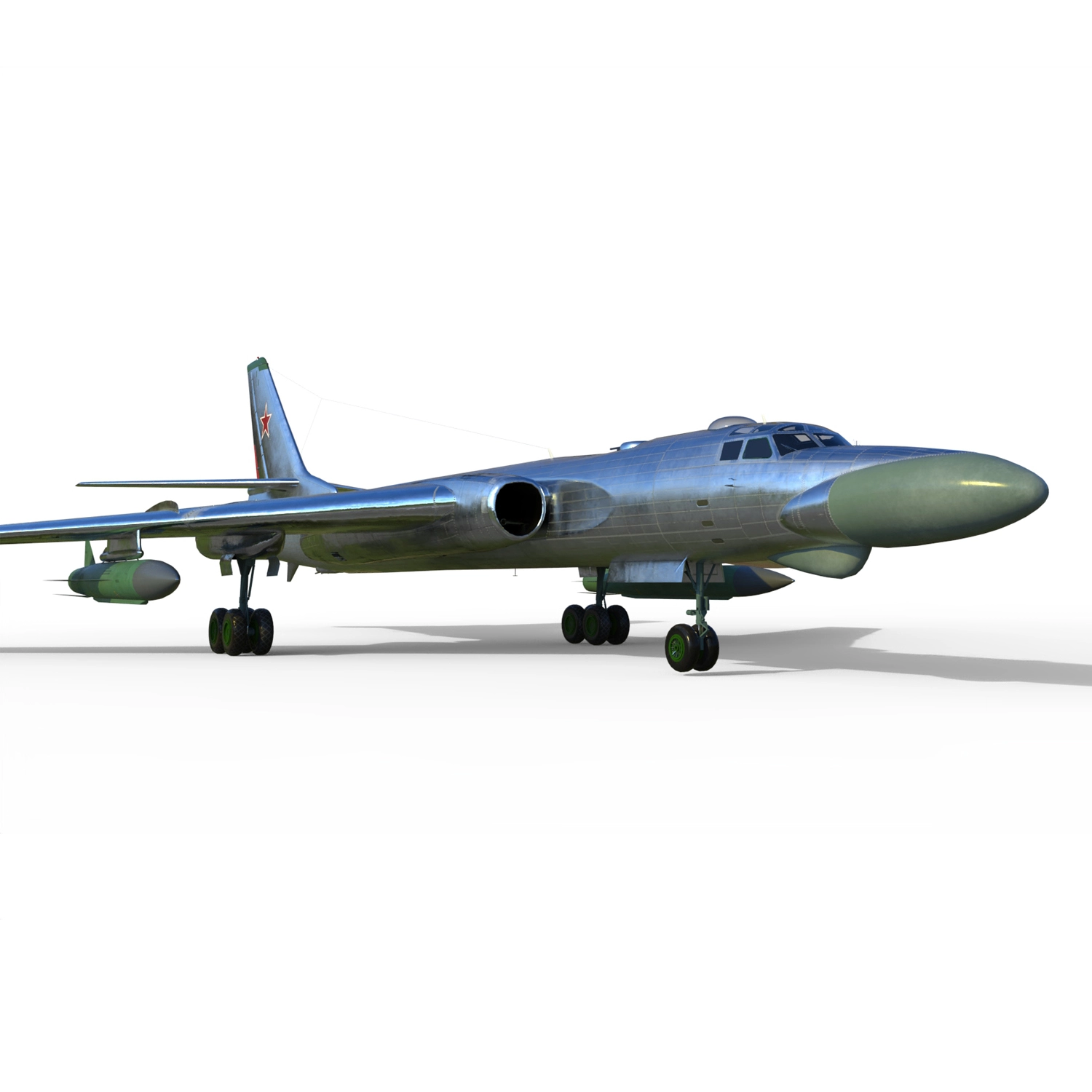 Сборная модель тяжелого реактивного бомбардировщика Tu-16K-26 Badger G/Китайский H-6