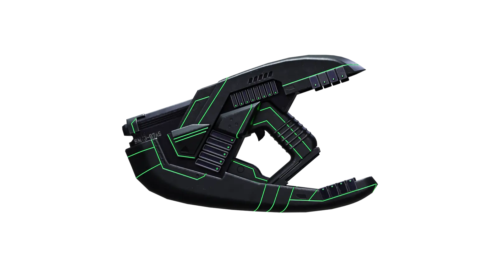 Sci-fi gun "Alien" 3д-модель