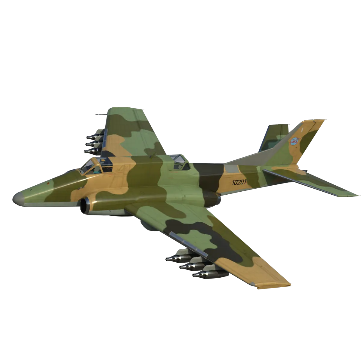 Ил-102 штурмовик 3д-модель