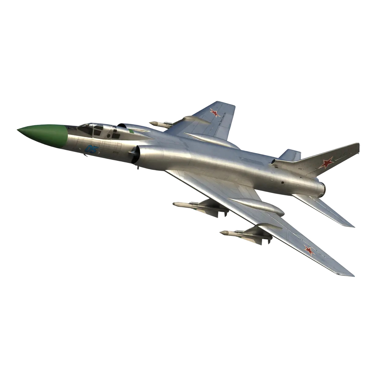 Ту-128 перехватчик 3д-модель